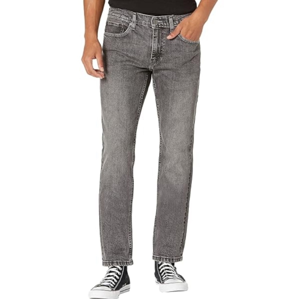 Levi’s dark gray 511 skinny jeans low waist W28 L30